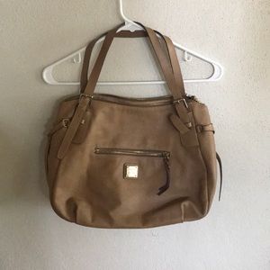 tan purse